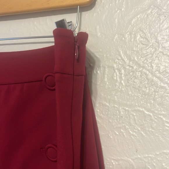 Talbots Red Skirt 12 - Picture 3 of 7
